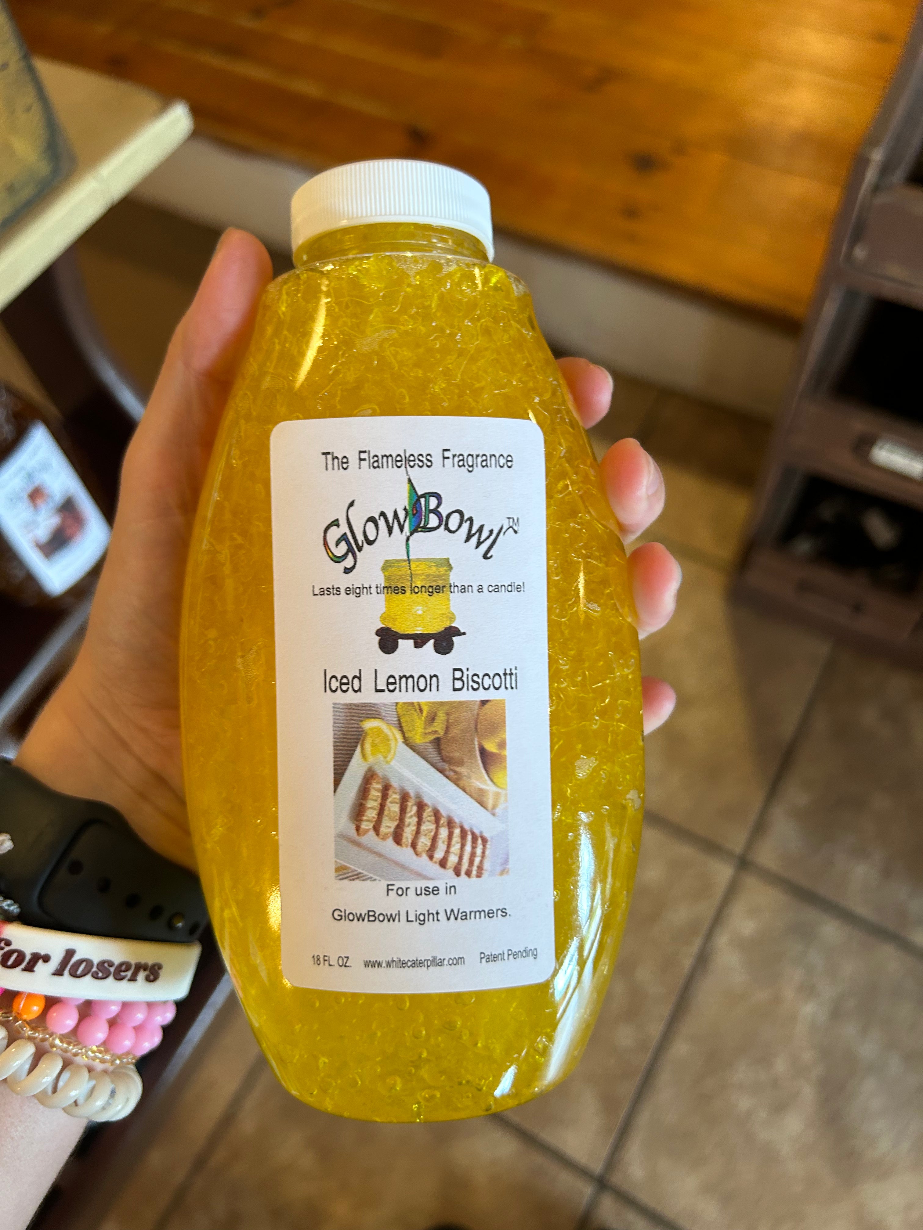 Iced Lemon Biscotti Gel Country Treasures