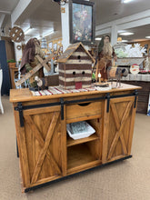 Load image into Gallery viewer, Sliding Barn Door Cabinet
