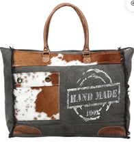 Load image into Gallery viewer, 100% Handmade Print Weekender Bag
