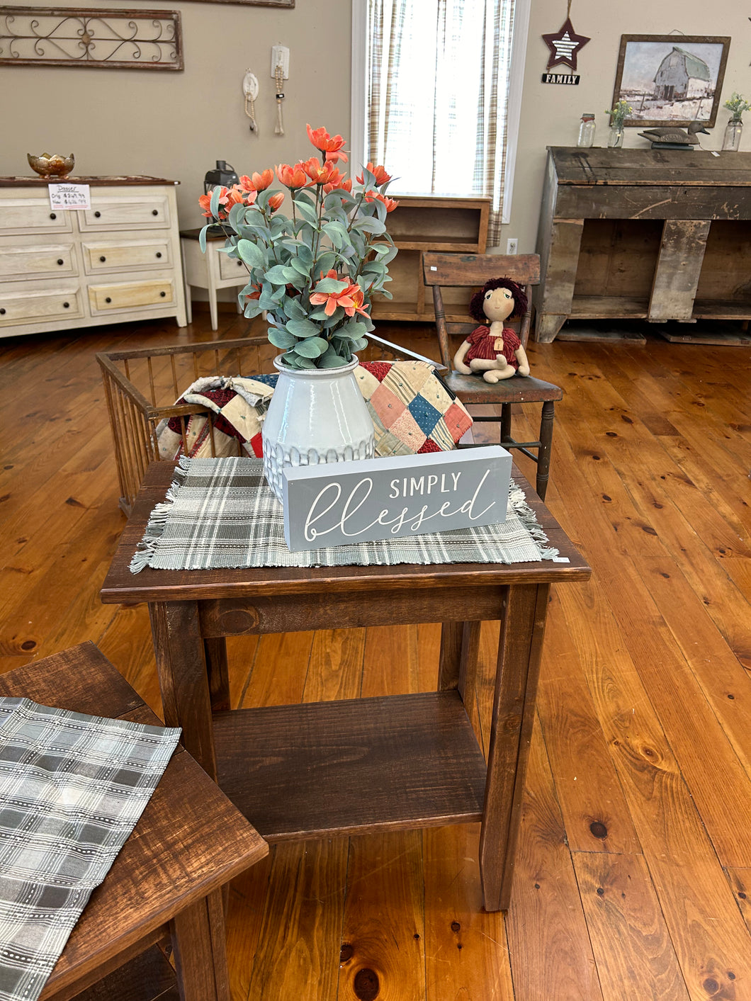 Stain End Table