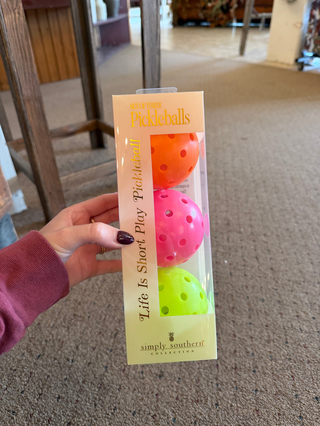 Set of 3 Pickleballs