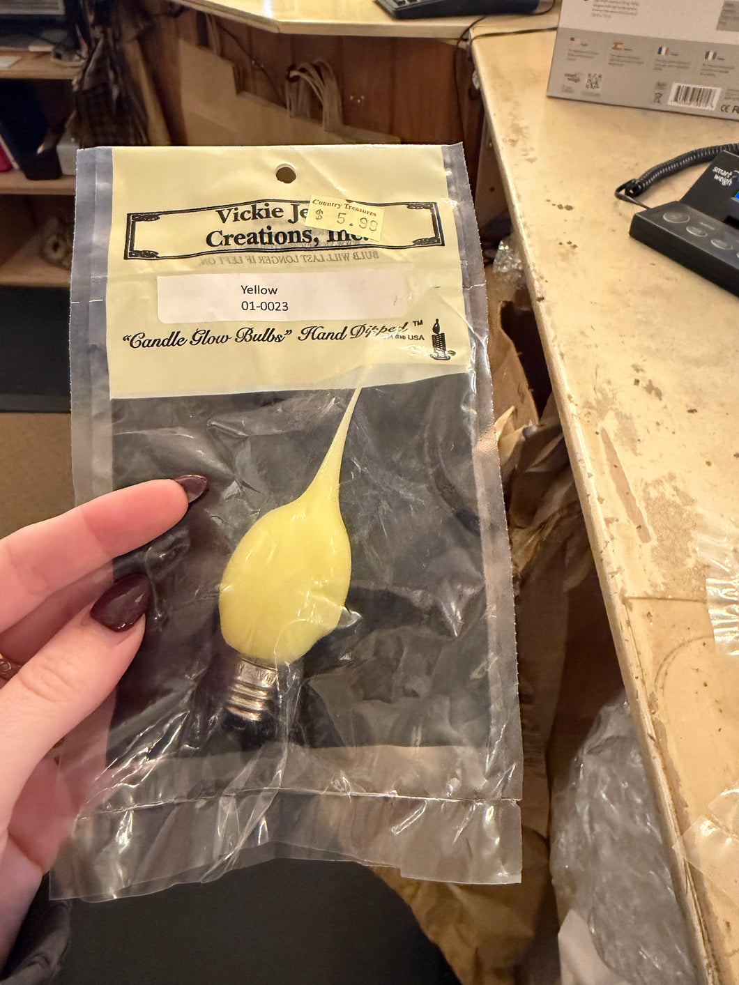 Yellow Silicone Bulb