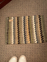 Load image into Gallery viewer, Mineral Stripe Chindi Placemats
