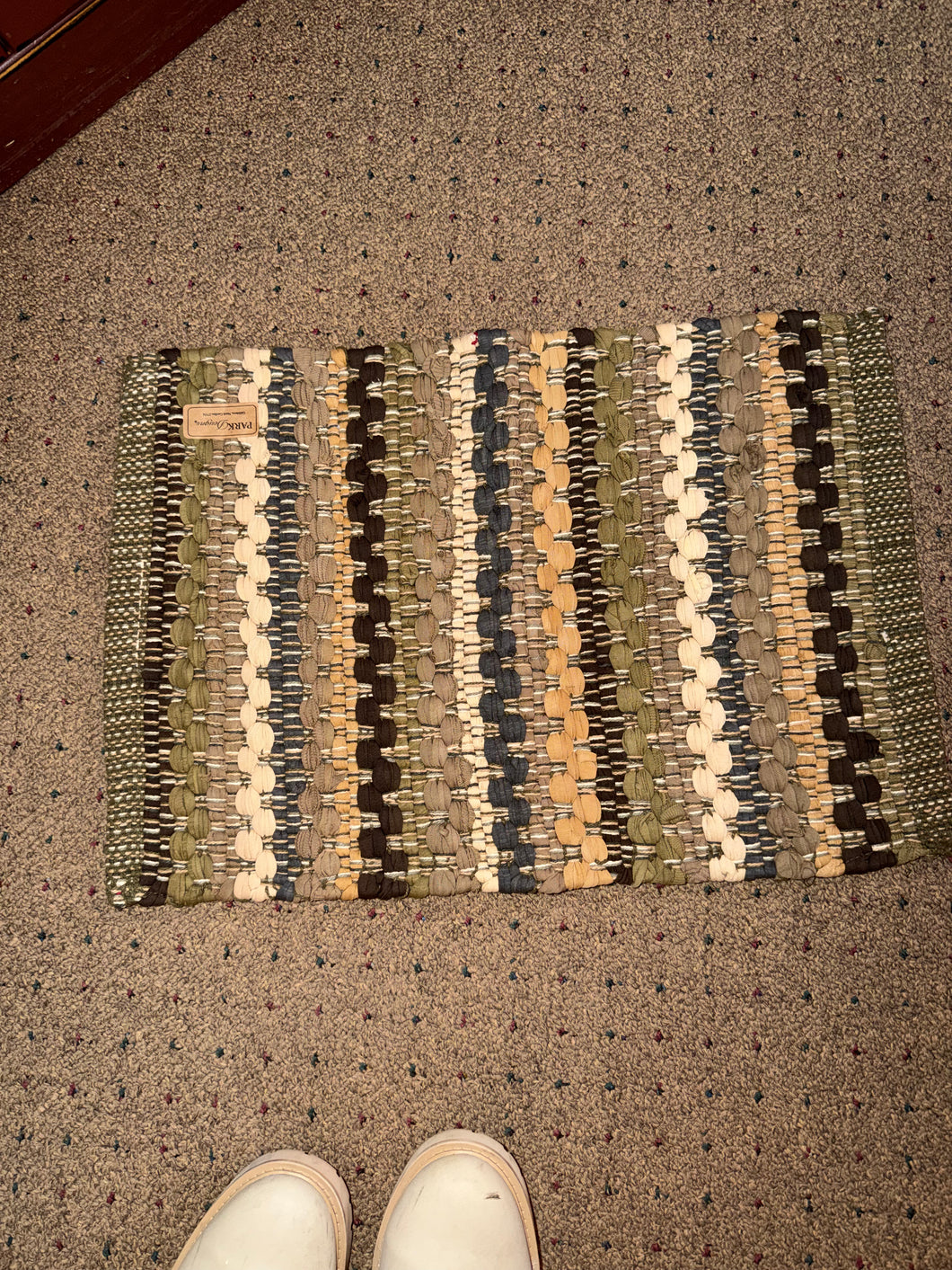 Mineral Stripe Chindi Placemats