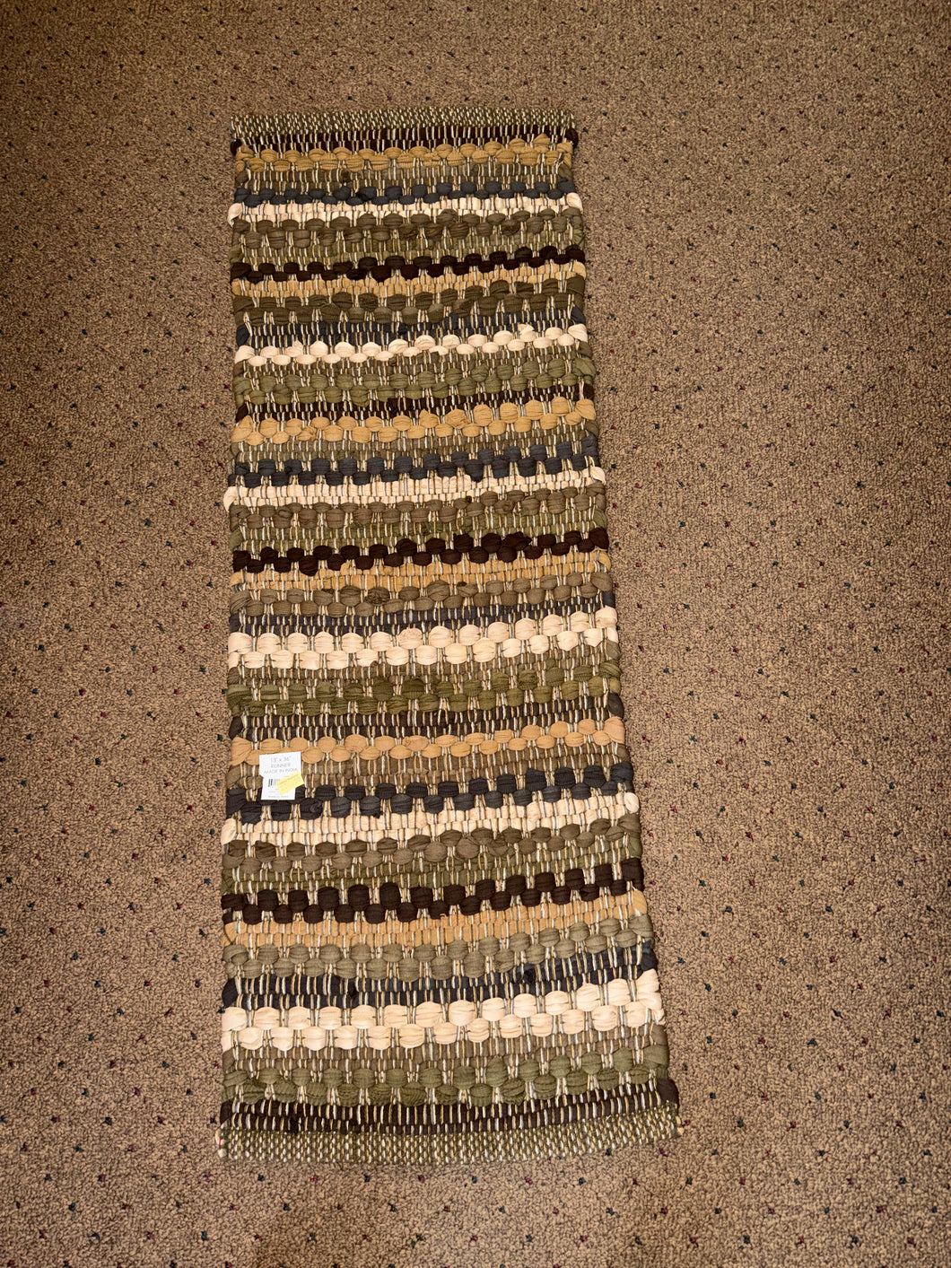 Mineral Stripe Chindi Table Runners