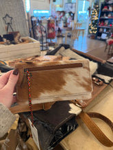 Load image into Gallery viewer, Wildfire Leather &amp; Hair-on Wallet
