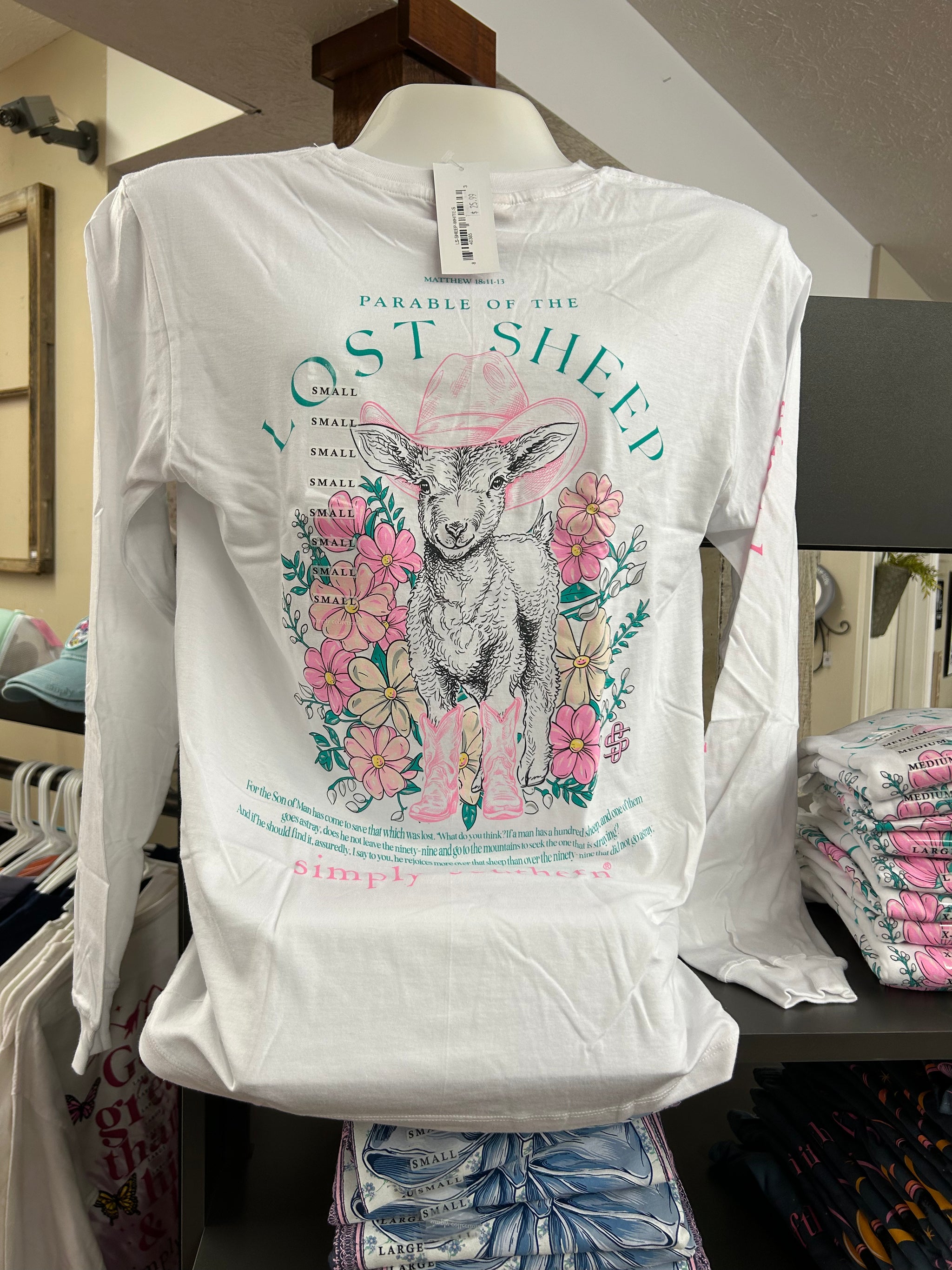 LS-SHEEP-WHITE – Country Treasures