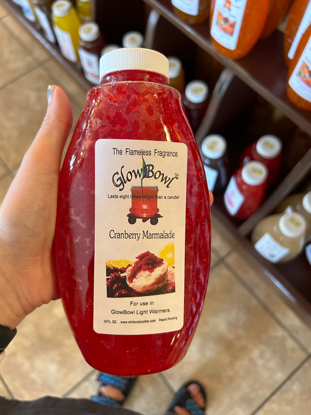 Cranberry Marmalade Gel
