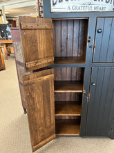 Load image into Gallery viewer, Black/Stain Double Granny Cupboard
