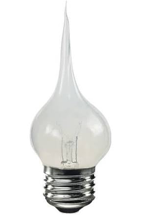 7.5 clear bulb