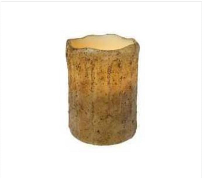 Burnt Ivory Pillar